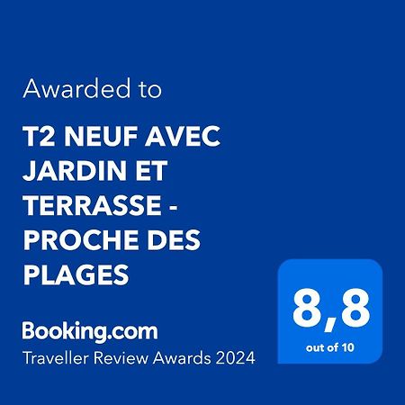 T2 Neuf Avec Jardin Et Terrasse - Proche Des Plages Saint-Cyr-sur-Mer Kültér fotó