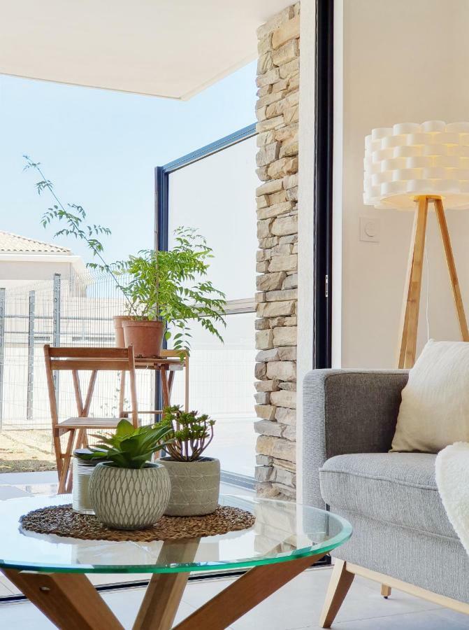 T2 Neuf Avec Jardin Et Terrasse - Proche Des Plages Saint-Cyr-sur-Mer Kültér fotó
